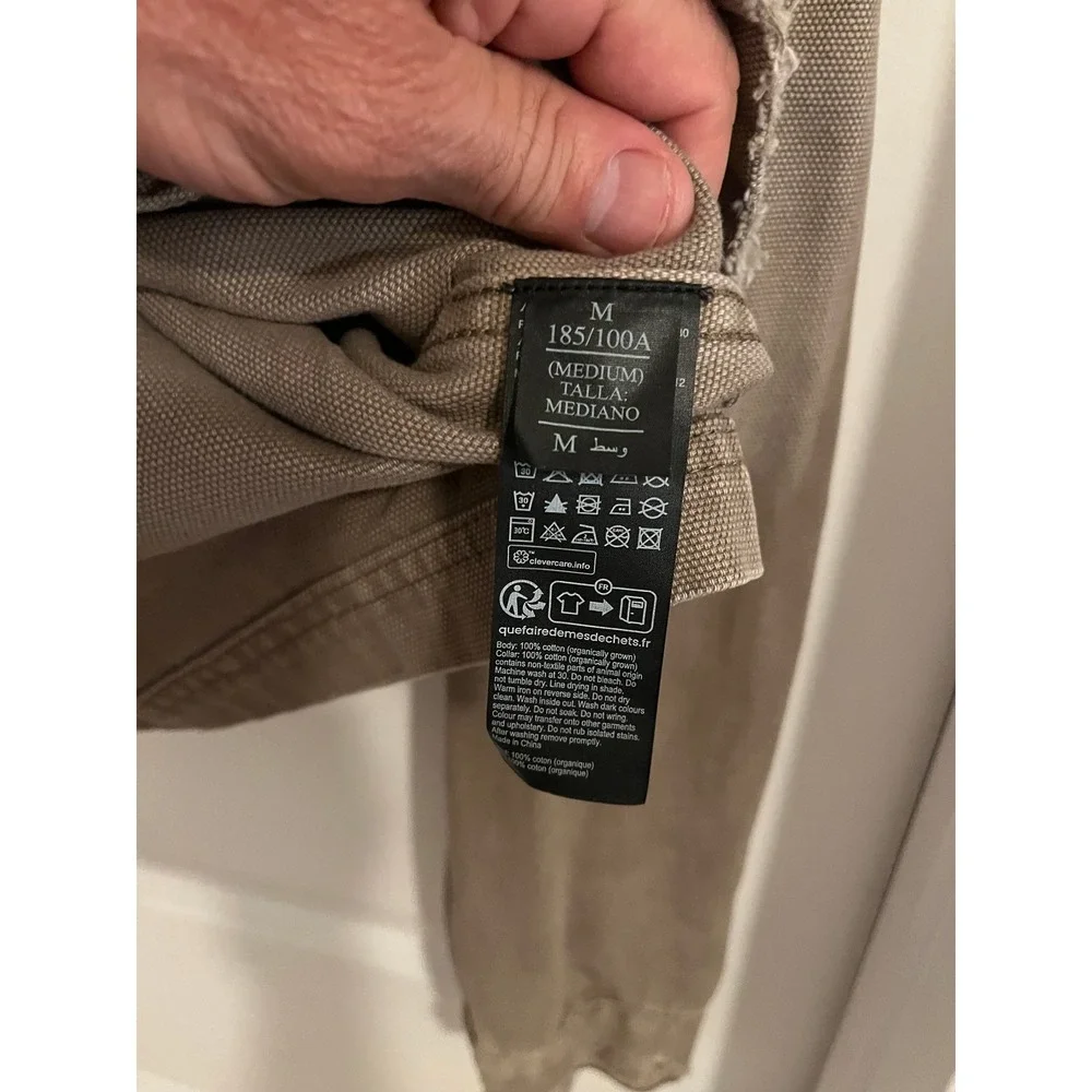 AllSaints Mens Canvas Workwear Jacket